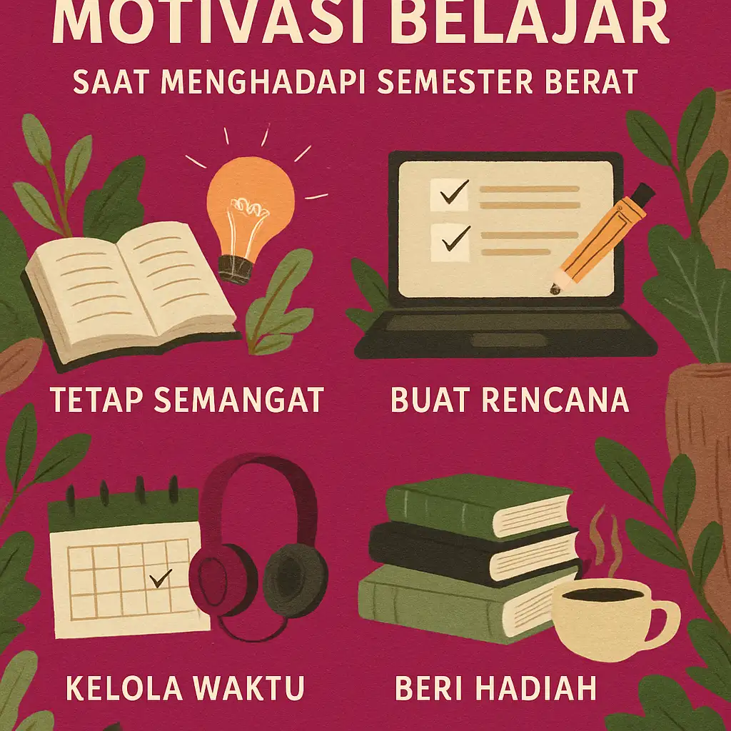 Cara Meningkatkan Motivasi Belajar saat Menghadapi Semester Berat