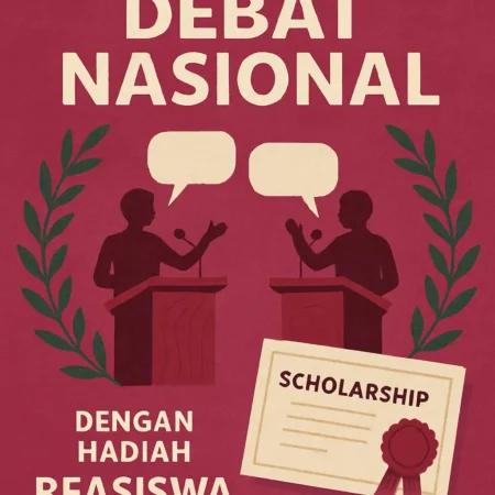 Kompetisi Debat Nasional dengan Hadiah Beasiswa dan Sertifikat