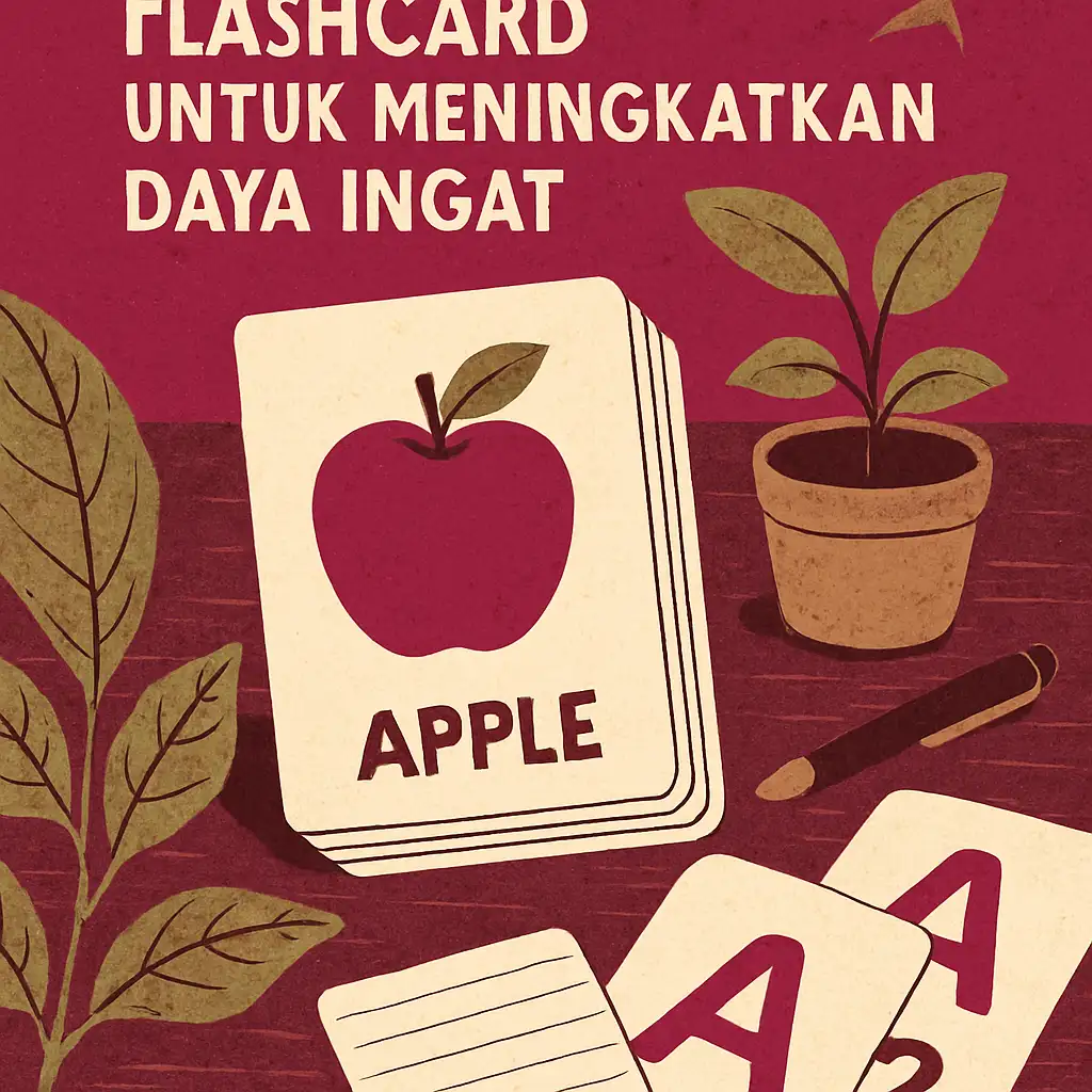 Teknik Belajar dengan Flashcard untuk Meningkatkan Daya Ingat